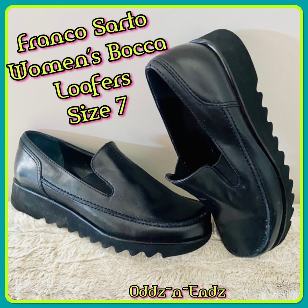 FINAL PRICE!/Franco Sarto Women’s Bocca Loafers Size7M/PREOWNED!🔥